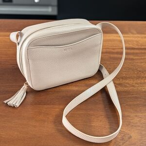 Cuyana blush leather crossbody tassel bag - Dec 20th ship